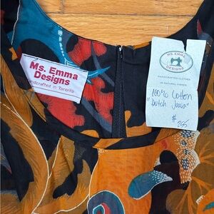 Ms. Emma Designs Colorful Dress